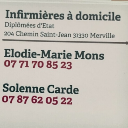Cabinet Mons Elodie-Marie, Infirmiers à domicile à Merville